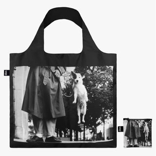 ELLIOTT ERWITT Borsa riciclata per cani che saltano