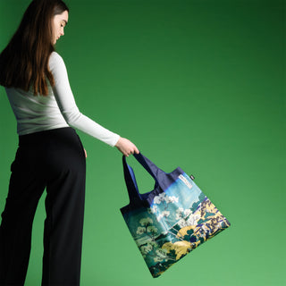 Borsa riciclata KATSUSHIKA HOKUSAI Fuji di Gotenyama
