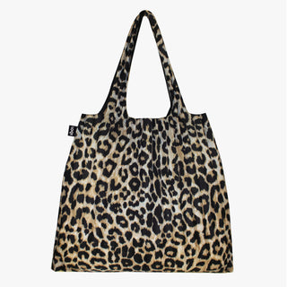 Borsa riciclata Dusk con motivo LEOPARDO PLISSETTATO
