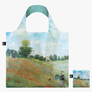 CLAUDE MONET Borsa riciclata Papaveri selvatici