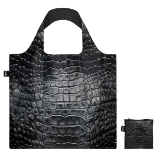 CROCODILE Sac recyclé noir