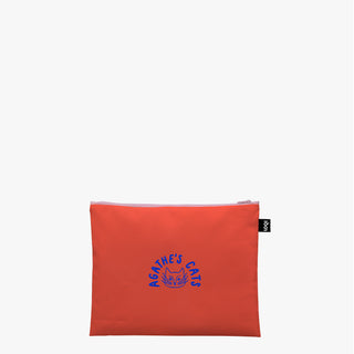 AGATHE SINGER A Bunch Of Playful Cats Recycled Zip Pocket