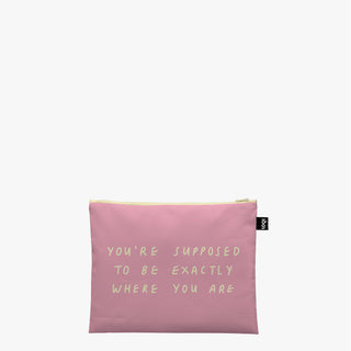 ROSI TOOTH Exactly Where You Are Recycled Zip Pocket