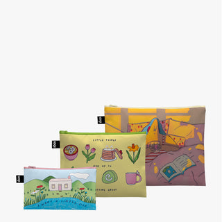 ROSI TOOTH Exactly Where You Are Recycled Zip Pocket