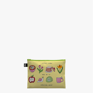 ROSI TOOTH Exactly Where You Are Recycled Zip Pocket