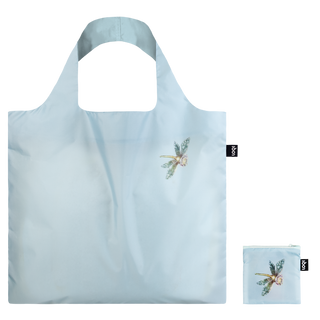FRIDA KAHLO Self Portrait with Hummingbird Recycled Bag