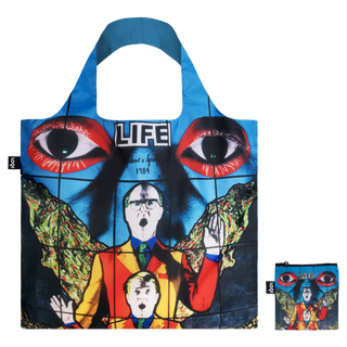 GILBERT & GEORGE Death, Hope, Life, Fear Recycled Bag