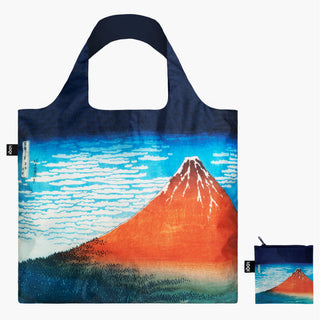 Bolsa reciclada KATSUSHIKA HOKUSAI Red Fuji