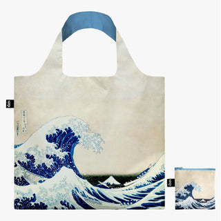 KATSUSHIKA HOKUSAI La grande onda Borsa riciclata