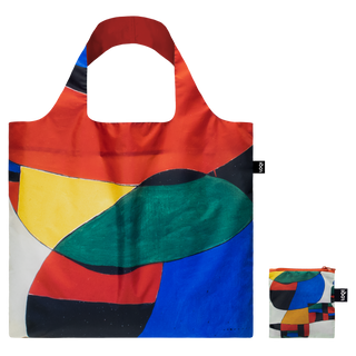 JOAN MIRO Woman, Bird and Star Recycled Bag