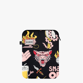 SNASK Tiger Snake Beer Funda negra para portátil