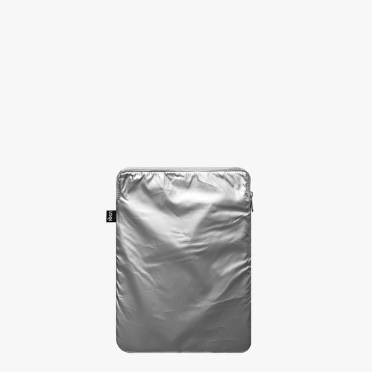 Metallic Silver Mini Bag | Silver Mini Tote Bags Online | LOQI