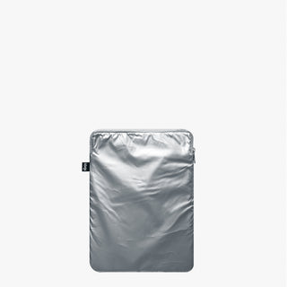 METALLIC Silber Laptoptasche