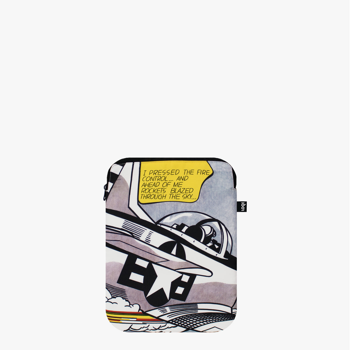 ROY LICHTENSTEIN Whaam! Recycled Laptop Sleeve 24 × 33 cm