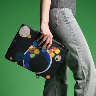 WASSILY KANDINSKY Pochette pour ordinateur portable recyclée à plusieurs cercles