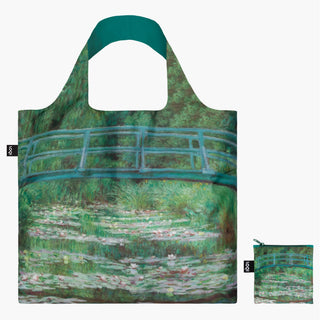 CLAUDE MONET Sac recyclé Passerelle japonaise