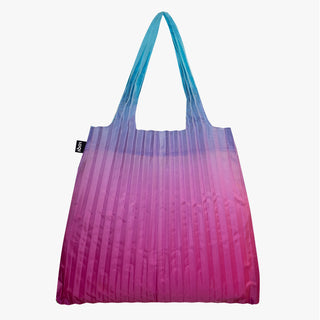 PLEATED Rainbow Blue Bag