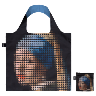 PIX & LOVE Sac recyclé "Fille à l'oreille de perle