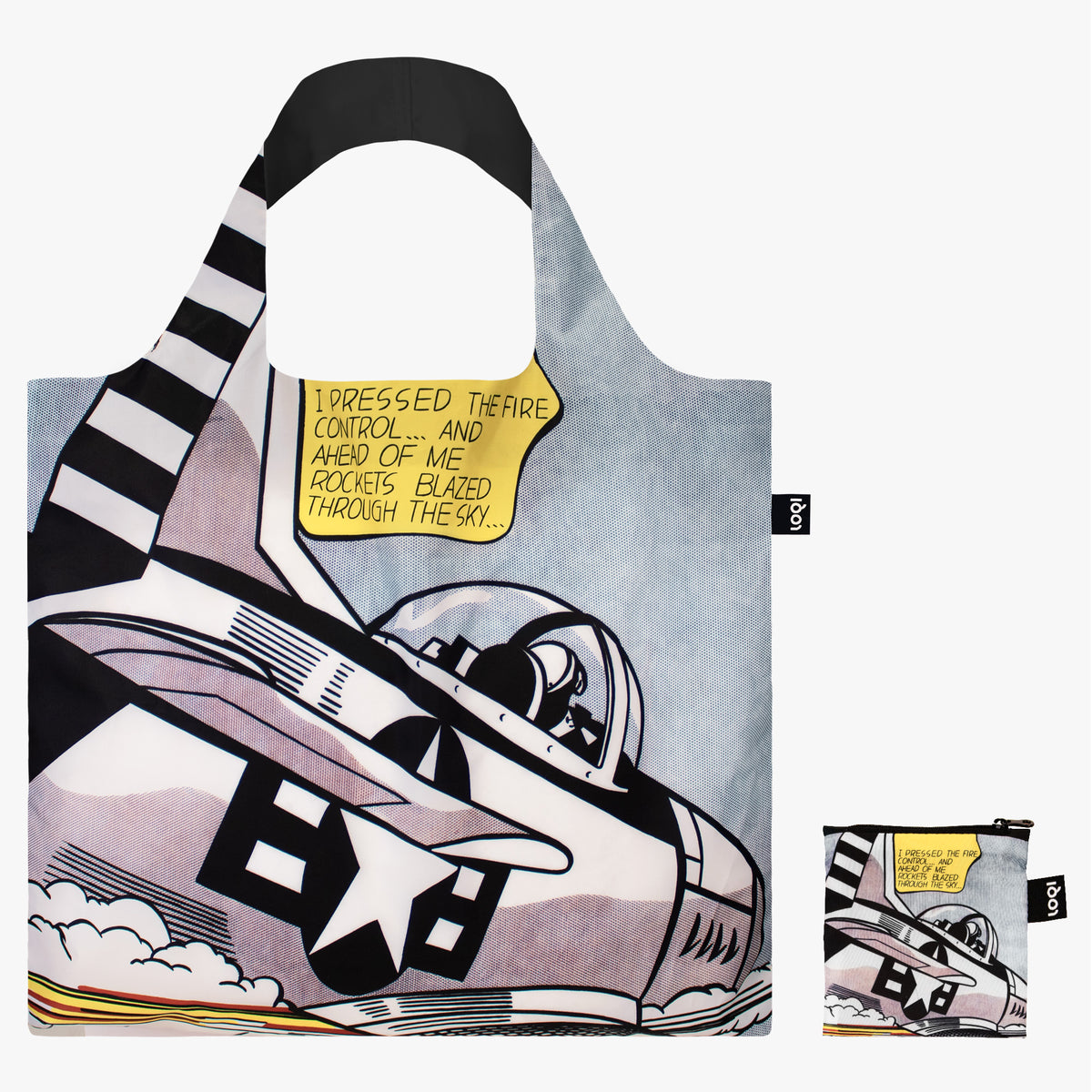 ROY LICHTENSTEIN Whaam! Recycled Bag