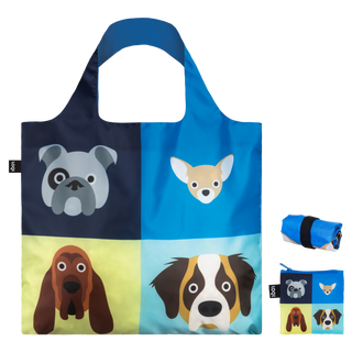 STEPHEN CHEETHAM Dogs Recycled Bag