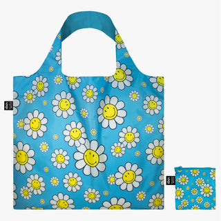 SMILEY Flowers Aquarius Recycled Bag