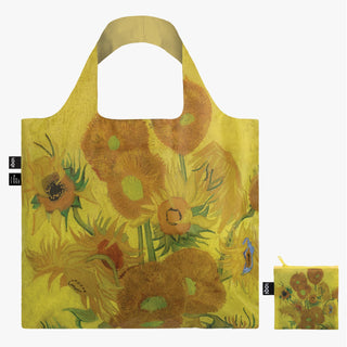 VINCENT VAN GOGH – Recycelte Tasche mit Sonnenblumen