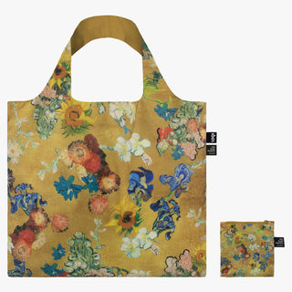 VAN GOGH MUSEUM Sac recyclé à fleurs d'or