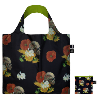 VINCENT VAN GOGH Totenkopf Upcycling-Tasche