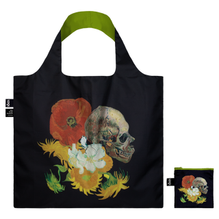 VINCENT VAN GOGH Totenkopf Upcycling-Tasche