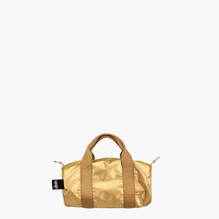 METALLIC Gold Small Weekender