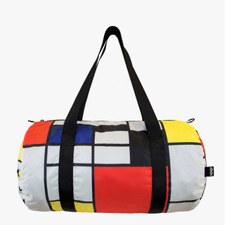 PIET MONDRIAN Composizione Borsa da weekend riciclata