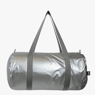 METALLIC Silver Weekender