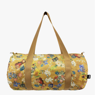 VAN GOGH MUSEUM Borsa da weekend riciclata con fiori d'oro