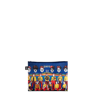 GILBERT & GEORGE Death, Hope, Life, Fear Recycled Zip Pockets