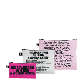 GUERRILLA GIRLS Recycled Zip Pockets