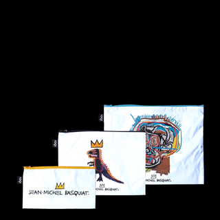 JEAN-MICHEL BASQUIAT Crown, Pez Dispenser, Untitled Reflective Zip Pockets