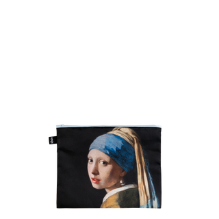MAURITSHUIS Vermeer, de Heem, Fabritius Recycelte Reißverschlusstaschen