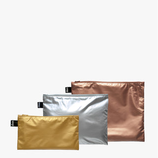 METALLIC Zip Pockets