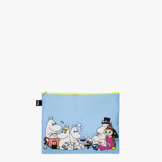 Pochettes zippées recyclées MOOMIN Together