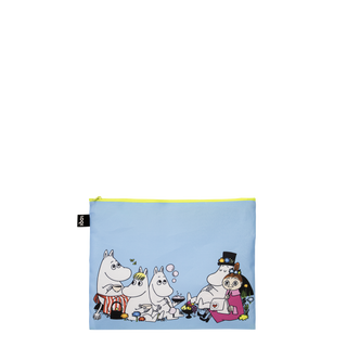 MOOMIN Family Recycled Zip Pockets