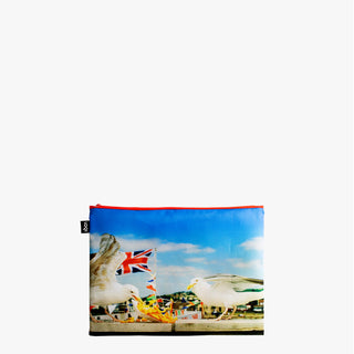 MARTIN PARR Seagulls, Real Food and England Recycled Zip Pockets