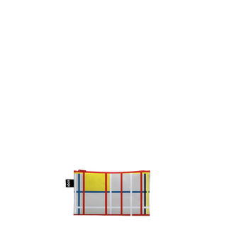 PIET MONDRIAN Composition, Boogie Woogie, New York City 3 Recycled Zip Pockets