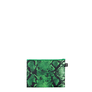 SNAKE Recycelte Reißverschlusstaschen