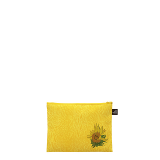 VINCENT VAN GOGH The Bedroom, Sunflowers, Almond Blossom Recycled Zip Pockets