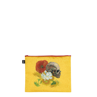 VINCENT VAN GOGH Totenkopf recycelte Reißverschlusstaschen