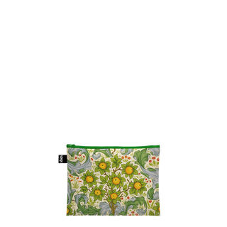 WILLIAM MORRIS Wandle, The Orchard, The Strawberry Thief Recycled Zip Pockets