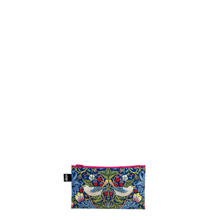 WILLIAM MORRIS Wandle, The Orchard, The Strawberry Thief Recycled Zip Pockets