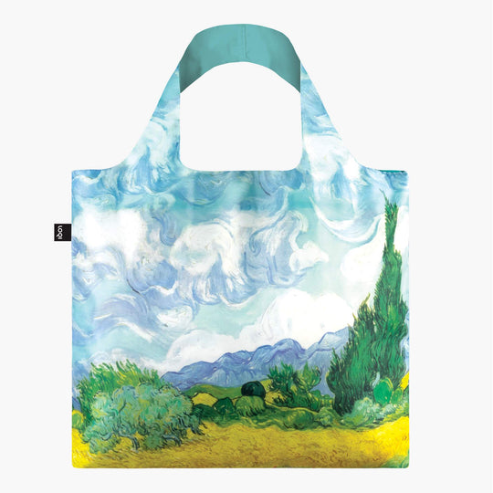 Eco-friendly Shopper Bag with Van Gogh Graphic – Organic Boutique Barcelona